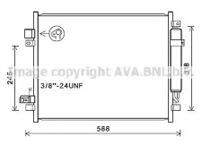 AVA QUALITY COOLING dn5428d -  Конденсатор, кондиционер